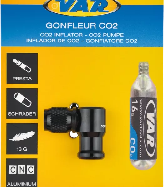 ADAPTATEUR POUR CARTOUCHES CO2 VAR
